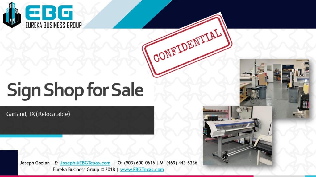 Established Sign & Print Shop in Garland, TX