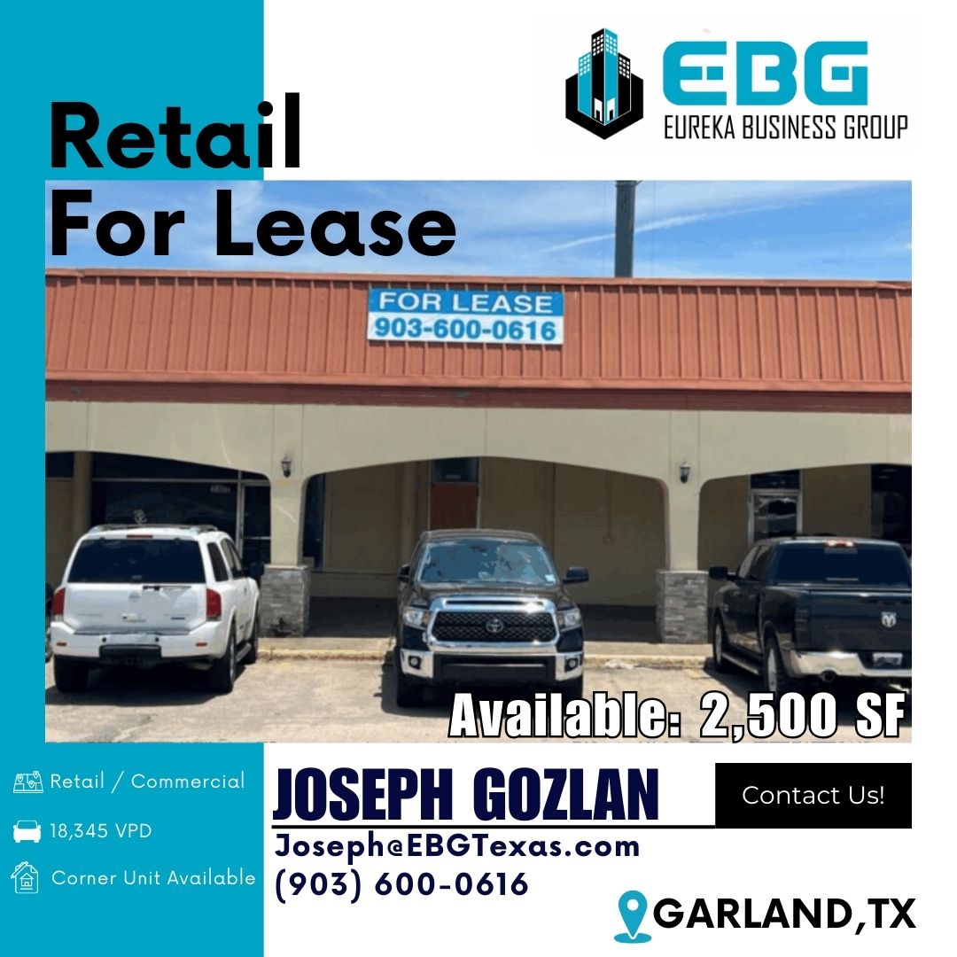 3160 Saturn Rd. SUITE 240A Garland, TX 75041 Prime Retail Space For Lease