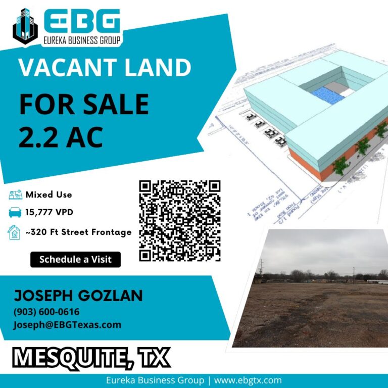 Mesquite Mixed-Use Land For Sale - 4737 Gus Thomasson Rd Mesquite, TX 75150