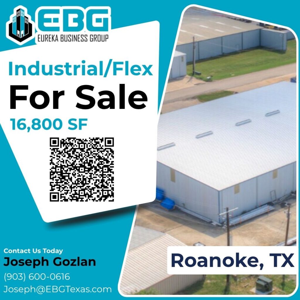 Roanoke Industrial/Flex For Sale - 11578 Airway Blvd. Roanoke, TX 76262