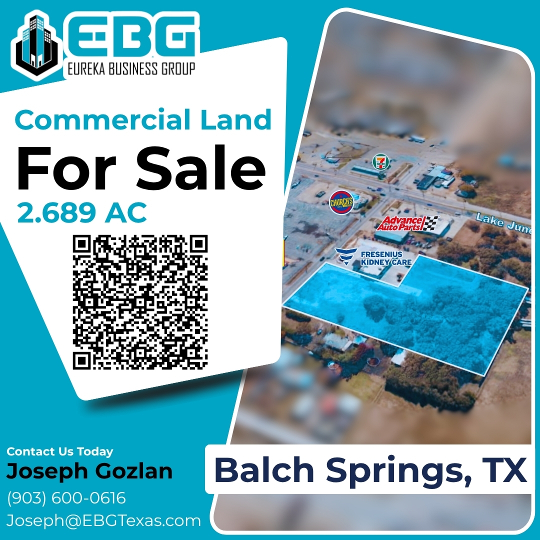 Balch Springs Commercial Land For Sale - 2429 Hickory Tree Rd, Balch Springs, TX 75180