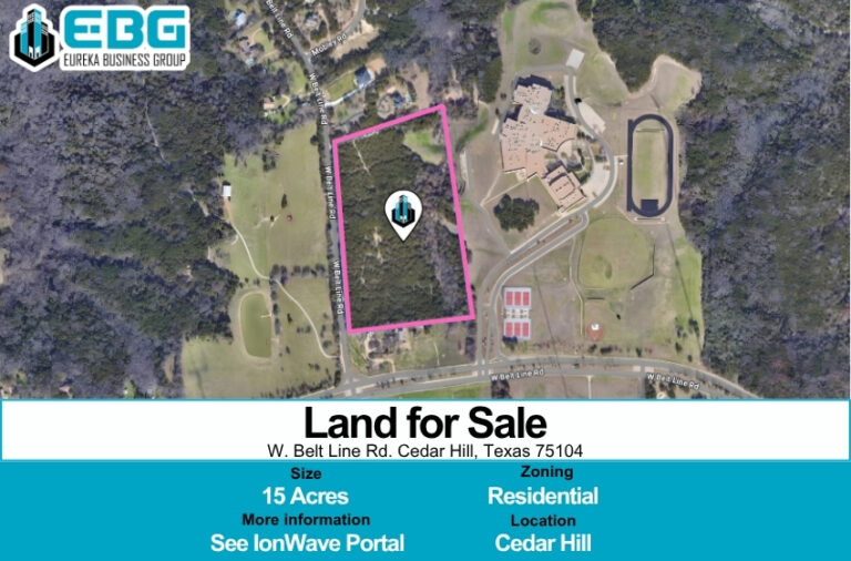 Cedar Hill Residential Land For Sale - TBD at W. Belt Line Rd. Cedar Hill, Texas 75104