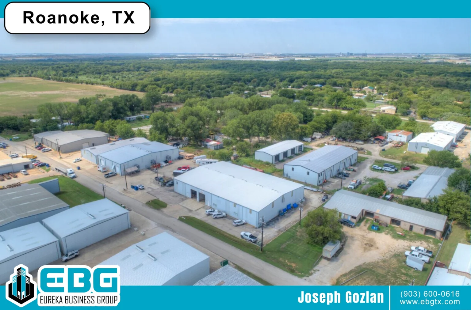 Roanoke Industrial/Flex For Sale - 11578 Airway Blvd. Roanoke, TX 76262