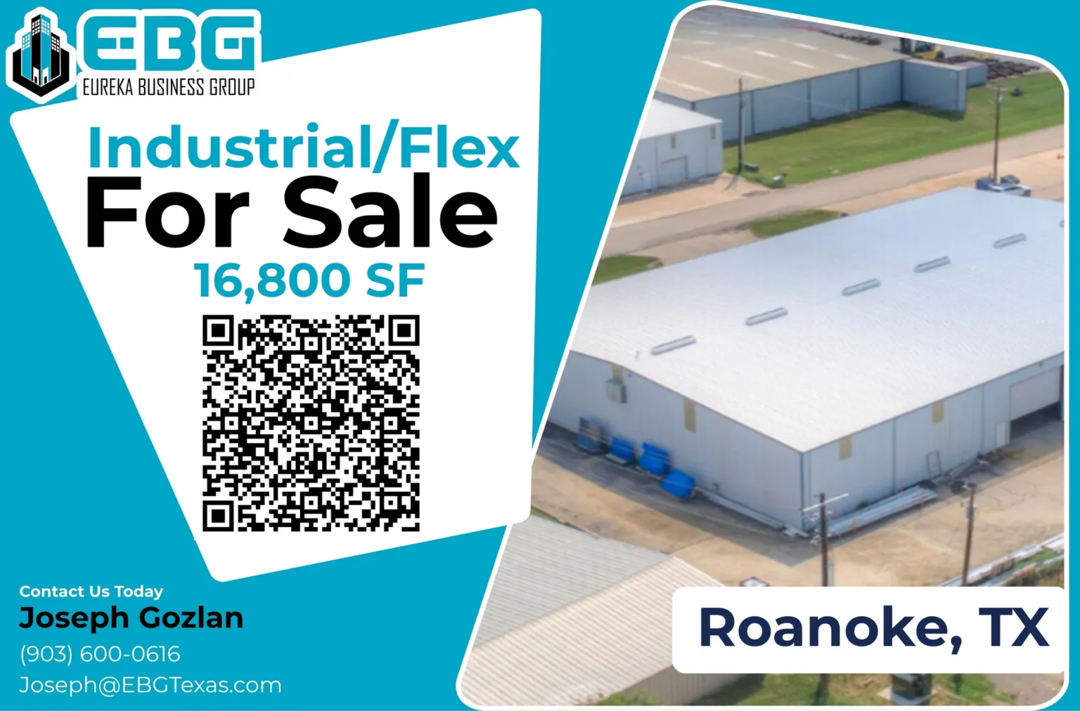 Roanoke Industrial/Flex For Sale - 11578 Airway Blvd. Roanoke, TX 76262