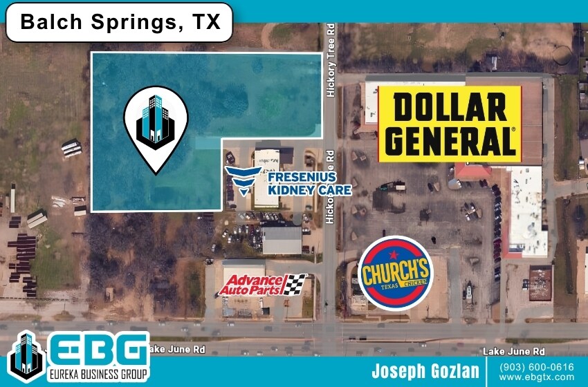 Balch Springs Commercial Land For Sale - 2429 Hickory Tree Rd, Balch Springs, TX 75180