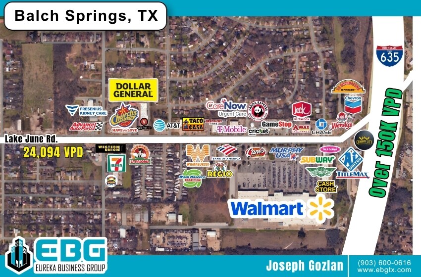 Balch Springs Commercial Land For Sale - 2429 Hickory Tree Rd, Balch Springs, TX 75180