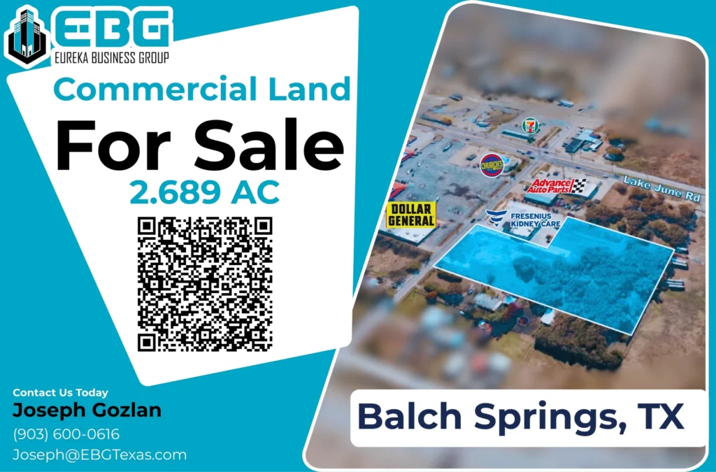 Balch Springs Commercial Land For Sale - 2429 Hickory Tree Rd, Balch Springs, TX 75180