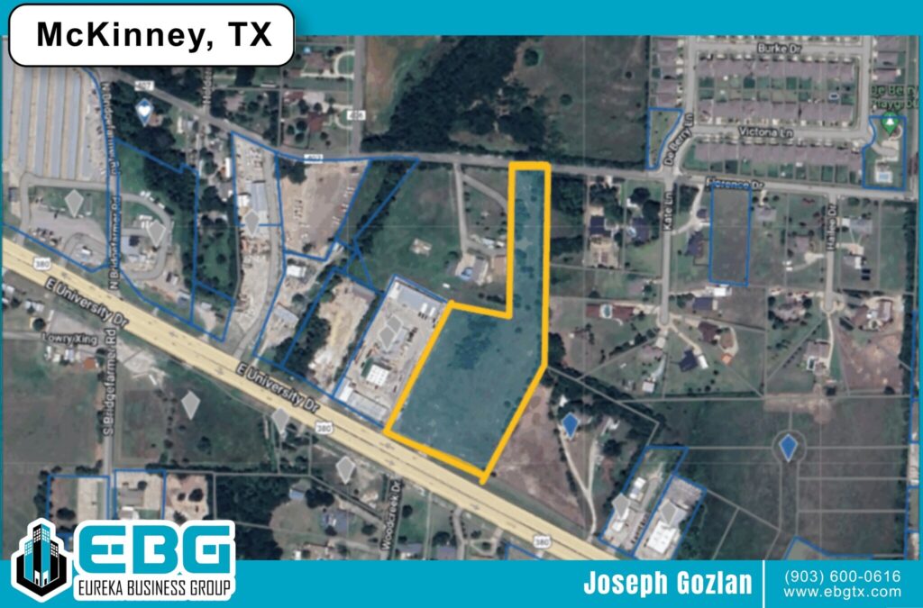 McKinney Unrestricted Land For Sale - 2855 County Rd 407 McKinney, Texas 75071​