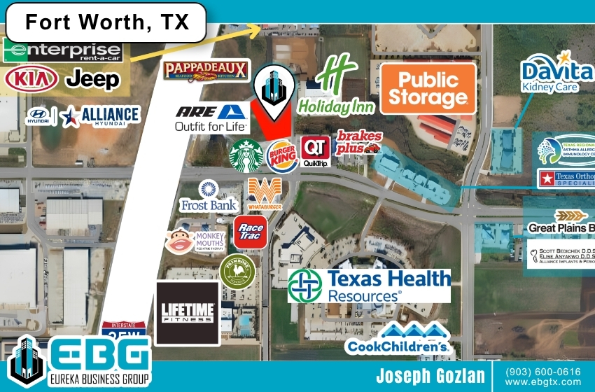 Fort Worth Commercial Land For Sale - 3121 Bailey Dr Fort Worth, TX​