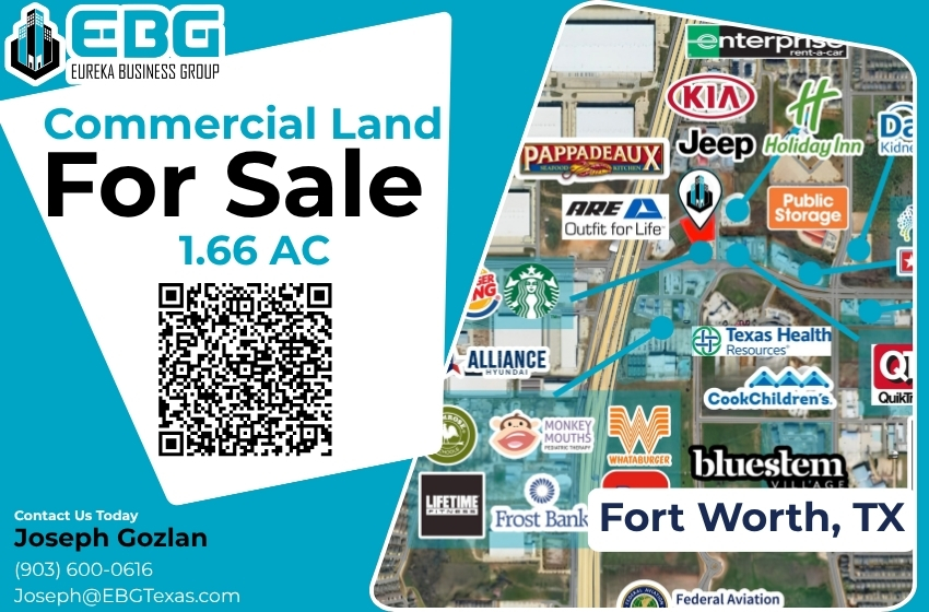 Fort Worth Commercial Land For Sale - 3121 Bailey Dr Fort Worth, TX​