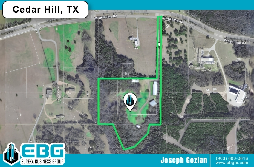 Cedar Hill Residential Land For Sale - 1560 W. Belt Line Rd. Cedar Hill, Texas 75104 | Eureka Business Group