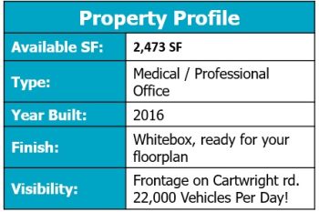 Mesquite Medical/Office For Lease - 1080 E Cartwright Rd. Mesquite, TX 75149