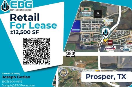 Prosper Retail For Lease - 1091 Legacy Drive, Prosper, TX 75078
