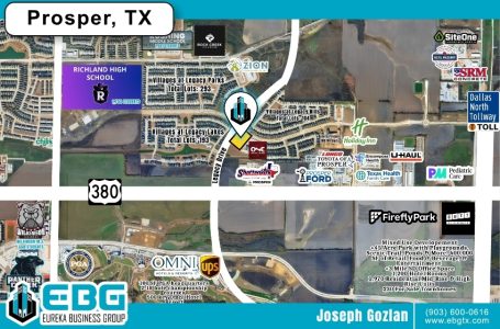 Prosper Retail For Lease - 1091 Legacy Drive, Prosper, TX 75078