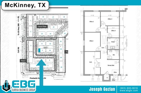 McKinney Medical/Office for Lease - 1400 N. Coit Rd. Suite 901, McKinney TX​