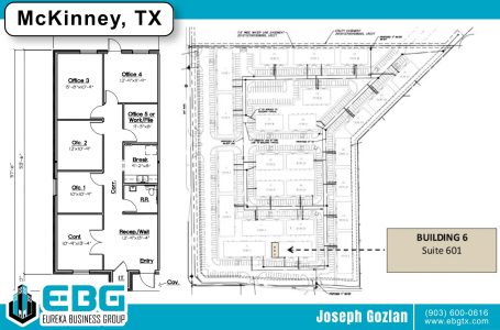 McKinney Medical/Office for Lease - 1400 N. Coit Rd. Suite 601, McKinney TX