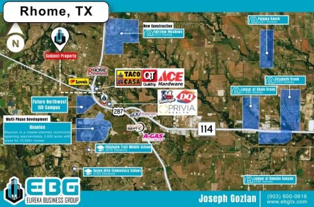 Rhome Medical/Office/Retail for Lease - 800 US Highway 287 Suite C, Rhome, TX 76078